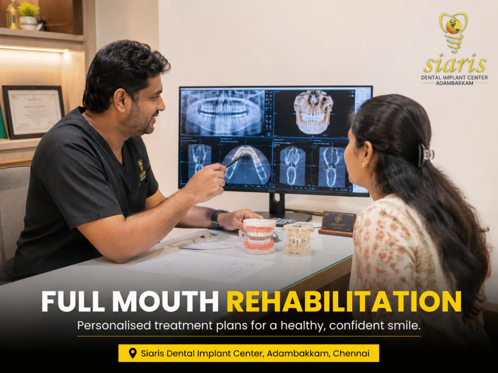 Full Mouth Rehabilitation in Adambakkam