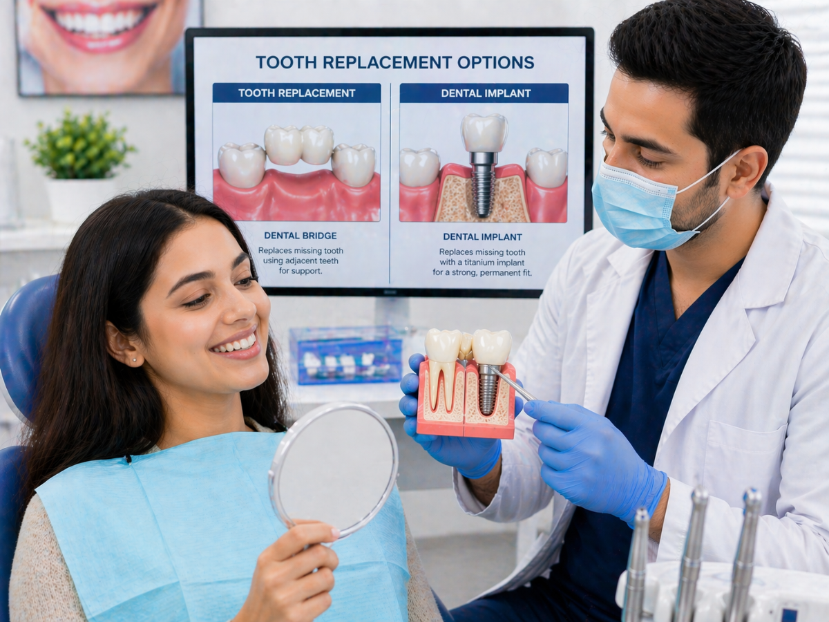 Dental implant near me in Adambakkam