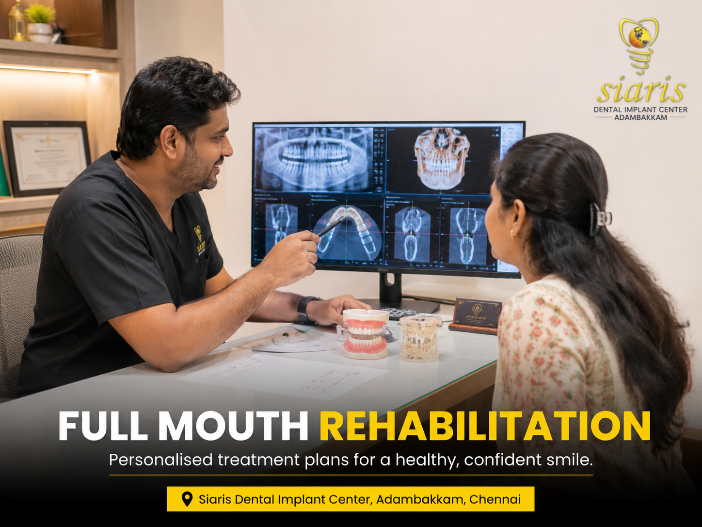 Full Mouth Rehabilitation in Adambakkam