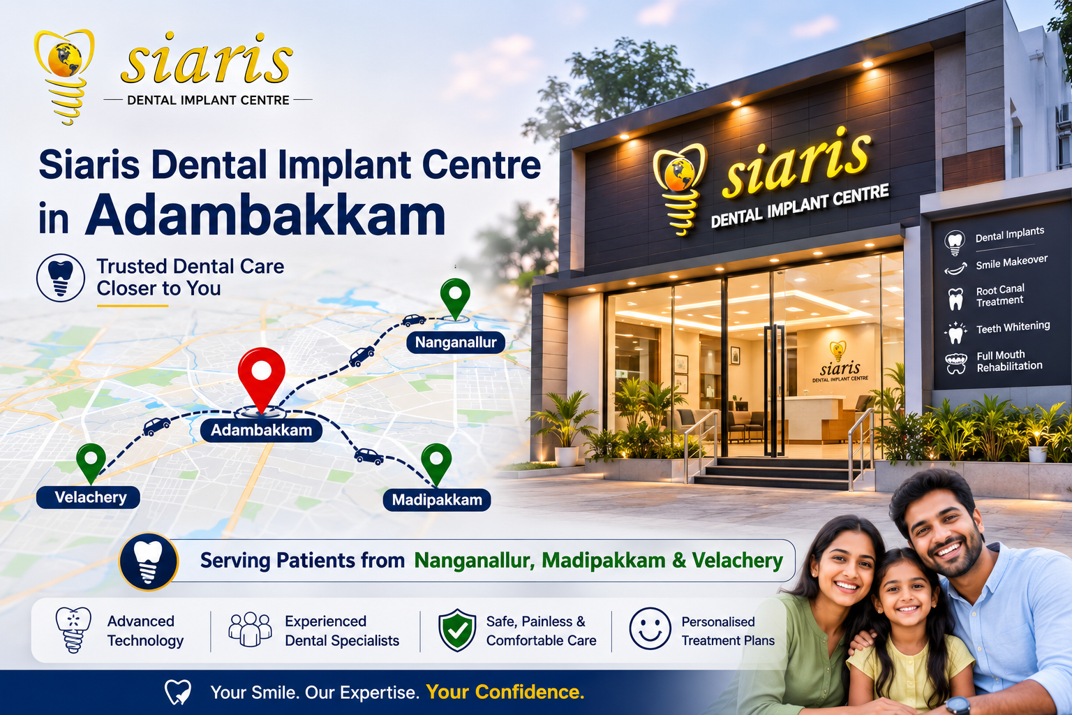 Implant Dentist Near Nanganallur
